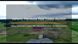 Home quarter & farmland for sale near Ashern, MB on August 29, 2023 by Unreserved Auction