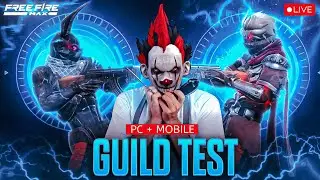 🛑 [Live] Hardest Guild Test is Back CG ARMY GUILD TEST LIVE 🔥&nbsp;Free Fire max Live ! #freefirelive