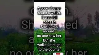 #Shorts #YouTubeShorts #HonestyPays #EmotionalStory #InspiringShorts #KindnessMatters #ViralShorts #