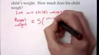 Beginning Algebra - Part 24 (Word Problems)