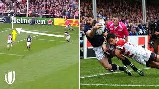The greatest try saving tackle I've ever seen