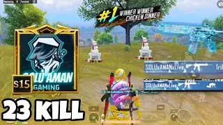 Rush Gameplay With Chicken dinner 🥵🔥 #soluamanyt #bgmi #bgmigameplay #pubg
