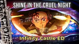 Demon Slayer Infinity Castle Ending – Shine in the Cruel Night | Oboe Cover + Sheet Music
