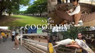 A Day at COCO Farm with my small family | Cozy Vlog | Sacha Vlog