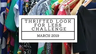 Thrifted Look For Less Challenge March 2019