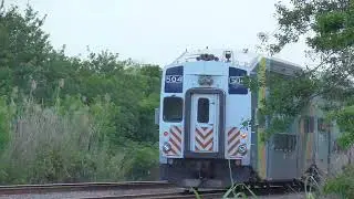 Tri Rail Cabcar 504 In NEW WRAP At Pompano Beach 3-31-25