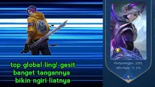 BEST MOVEMENT | top global ling build 2020 | gesit banget musuh aja sampe susah nangkep
