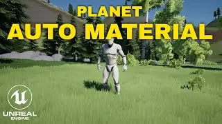 Planet Auto Material with Voxel Plugin
