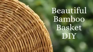 DIY Green basket🧺🗑️🎍Bamboo #shorts #viralshorts #woolcraft #craftideas #handmade #diybasket
