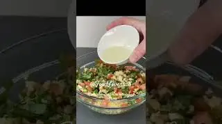 Bulgur salad/Салат с булгуром #shorts #food #healthy #bulgur #essen