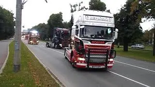 Parada TIR-ów w Gdańsku