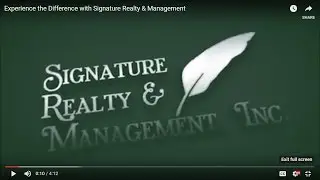 Experience the Difference with Signature Realty & Management