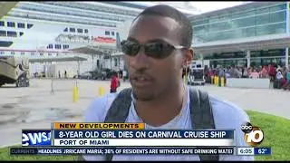 8-year-old girl dies on Carnival Cruise ship