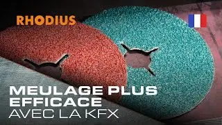 Meulage plus efficace avec la RHODIUS KFX SPEED