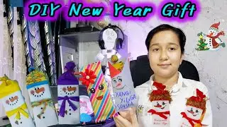 DIY crafts and gifts. New Year decor! Snow envelope tutorial. Make cozy things yourself