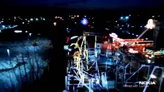 Nokia Lumia 928 PureView vs iPhone 5 Low light & OIS Camera video image stabilization