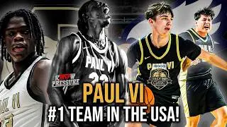 THE #1 TEAM IN THE USA IS REAL! 🐾 St. Paul VI Dominates Calvary (71-54)