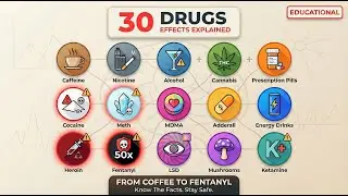 Every Major Drug Explained in 12 Minutes | Effects, Risks & Science