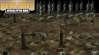 Великий лидер GLA против всех генералов США! C&C Generals Zero Hour Apocalyptic 2.2