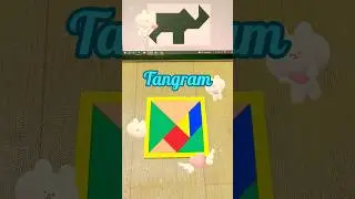 Tangram ep.6 #tangram #math #toys #education #game #quiz #puzzle #geometry
