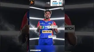 SRH vs DC Toss Prediction