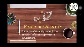 Gricean Cooperative Principle and Maxims