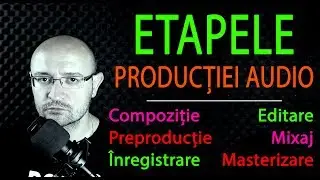 Productie Audio - Compozitie, Preproductie, Inregistrare, Editare, Mixaj, Masterizare