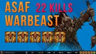 Asaf Warbeast | GOD OF SKELETON KINGS | 22 Kills (5x Doombringers)