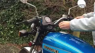Suzuki GS1000G cold start