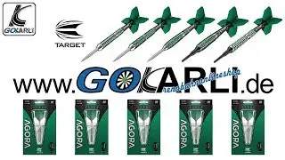 Target Steeldarts und Softdarts Agora Verde AV01 AV02 AV03 AV30 AV31 2018 90% Tungsten