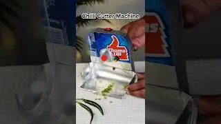 Chilli Cutter Machine - DIY Project with DC Motor | #shorts #dcmotor #crafts #experiment #handmade