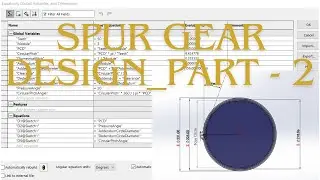 SPUR GEAR DESIGN_PART -2