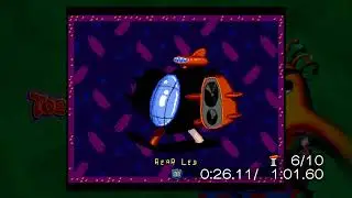 Toejam and Earl Sega Vintage Collection: Rocket Skate Rhapsody Trial Gameplay