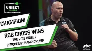 ROB CROSS IS THE 2019 UNIBET EUROPEAN CHAMPIONSHIP WINNER!