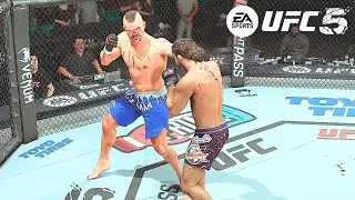 Chuck Liddell Vs. Matt Merced - The GOATS Vs. Merced Volume 2 - EA Sports UFC 5 (PS5)