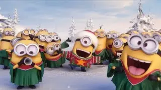 новогодняя песня MINIONS Christmas Song монтаж 89137955596 #milanvideolife