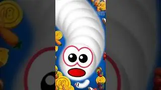Worms Zone Io. 🐍Biggest Giant Slither snake Game #shorts #viralshort#gaming#wormszone#snake#funny