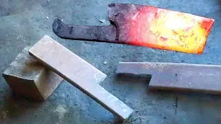 &ldquo;Giant Meat Cleaver Knife Making 🔥 | Extreme Forging Process in Workshop&rdquo;