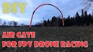 Как сделать ворота для гонок на квадрокоптере. FPV ворота.