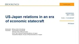 US-Japan relations in an era of economic statecraft