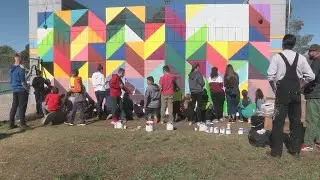 Albuquerque pool mural project teaching kids about art, community