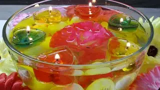 DIY EASY and CHEAP floating candle centerpiece