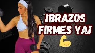 Adiós Alas De Murciélago🔥Rutina Para Brazos Firmes Y Tonificados Desde Casa.