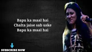 Buzz   Song Lyrics Aastha Gill ft  Badshah Lyrical Video
