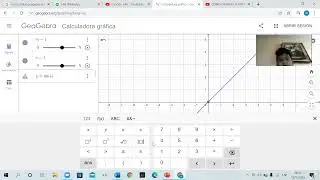 GeoGebra funci&oacute;n af&iacute;n