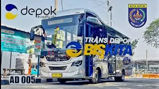 BIS KITA TRANS DEPOK , TRIP BIS KOTA DEPOK