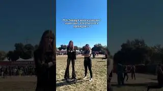 Waiting for someone to stand with us at Aftershock 🤠 #metal #metalhead #aftershock #festival