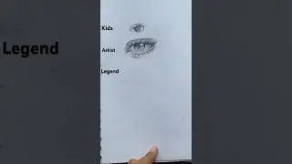 Kids vs Artist vs legend ✨🔥#shorts#art#drawing #viral