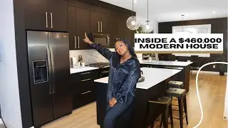 Fully furnished new house tour 2021| INSIDE A $460,000 SINGLE FAMILY HOUSE IN CALGARY CANADA