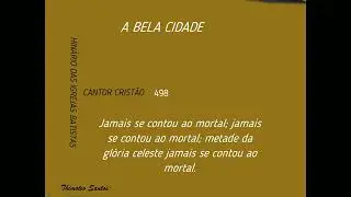 Cantor Cristão, Hino 498